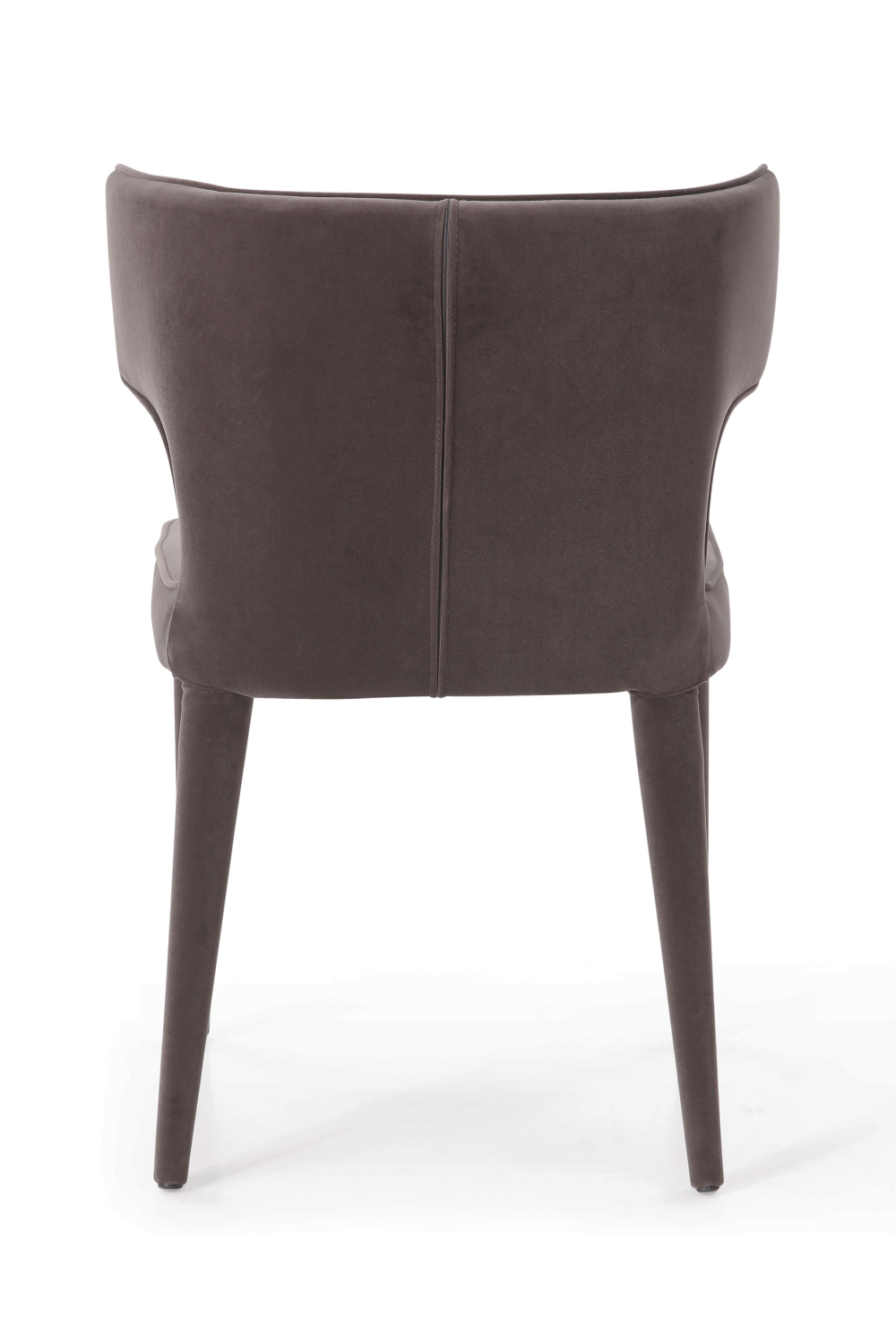 Gray Velvet Mid-Century Dining Chair | Andrew Martin Juno | OROA