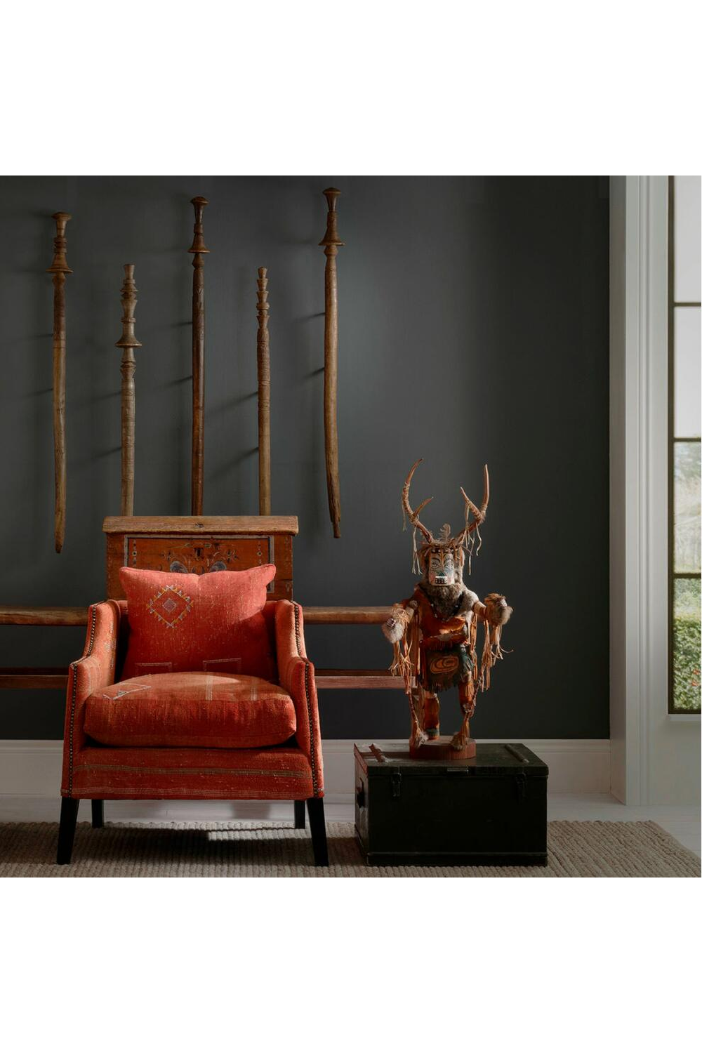 Upholstered Classic Accent Armchair | Andrew Martin Regal | Oroa.com