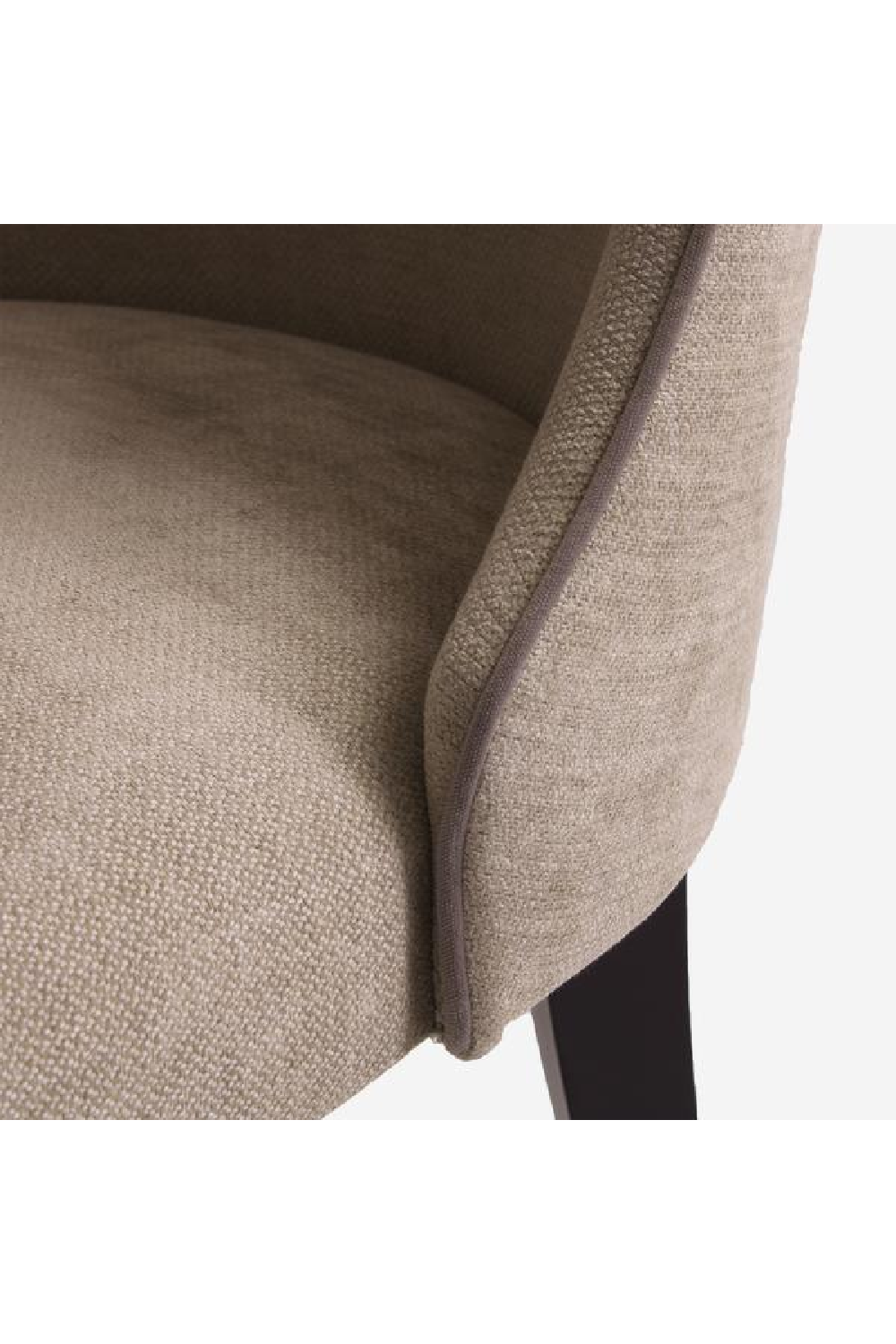 Curved Back Upholstered Dining Chair | Andrew Martin | Oroa.com