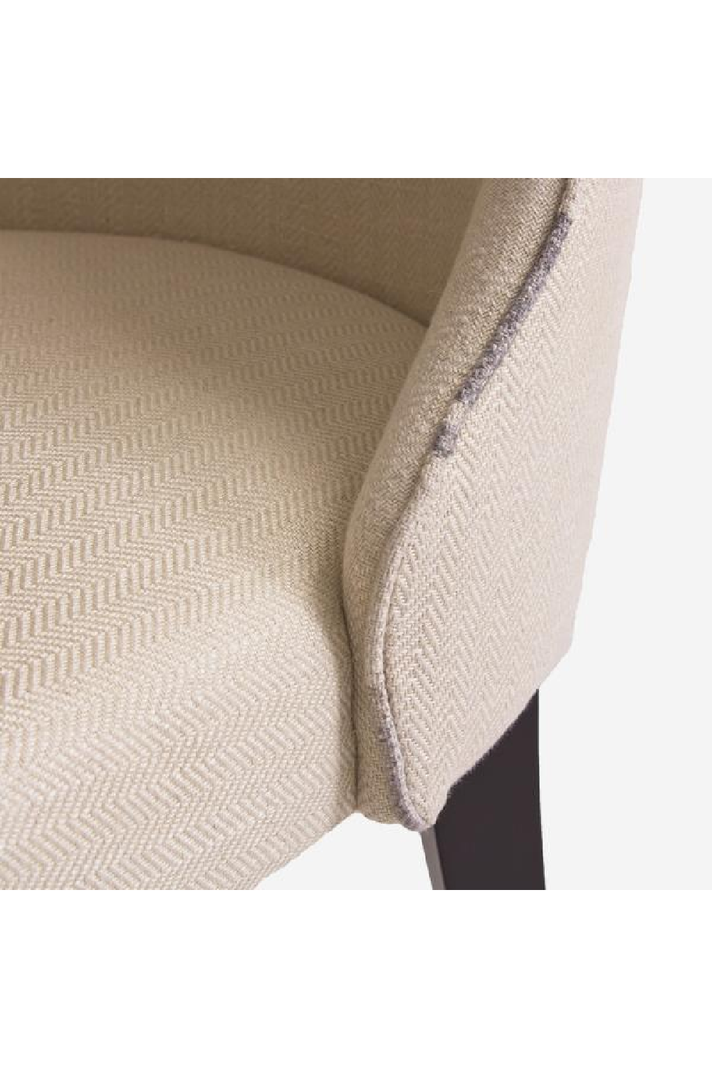 Curved Back Upholstered Dining Chair | Andrew Martin | Oroa.com