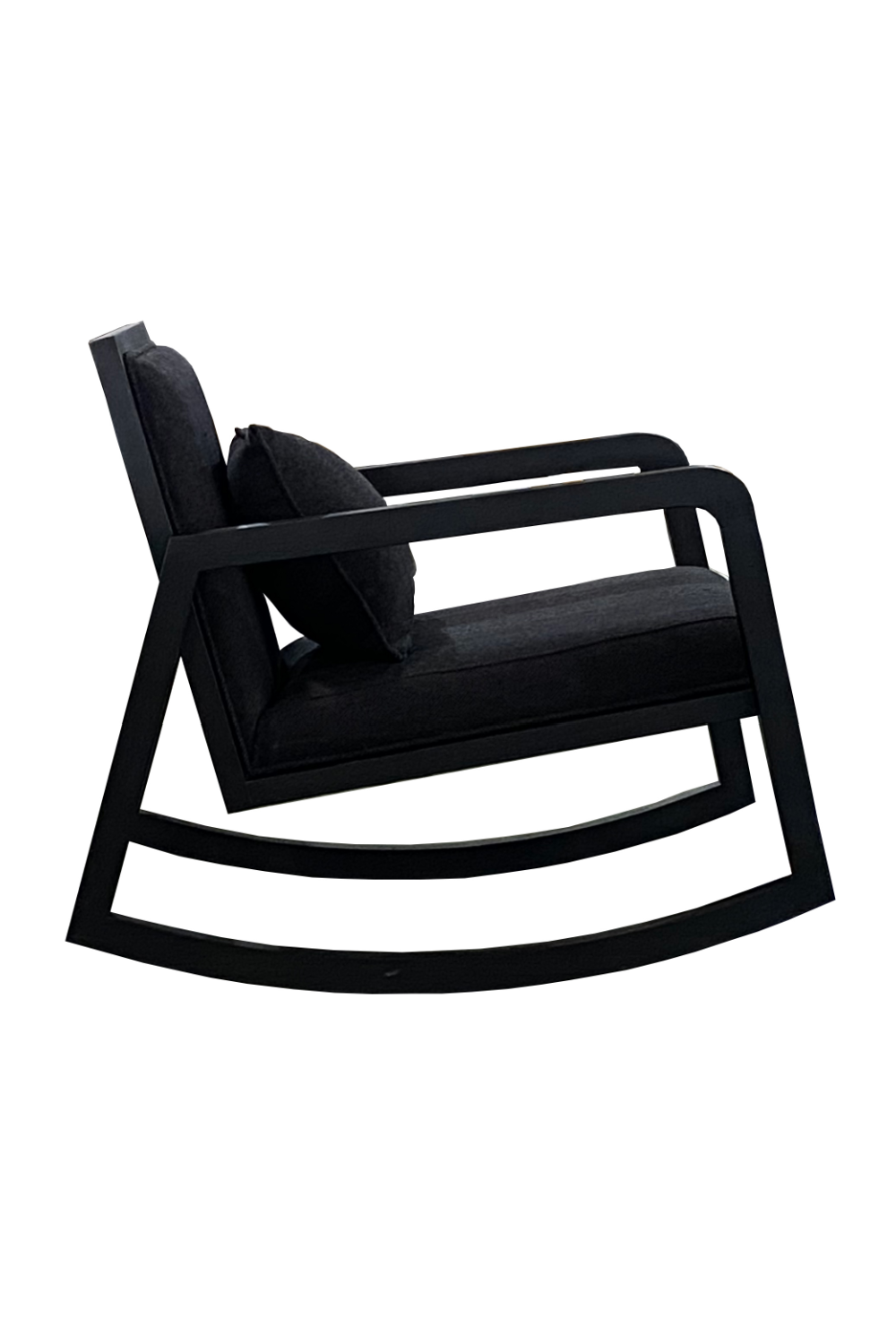 Black Modern Rocking Chair | Andrew Martin Jed | OROA