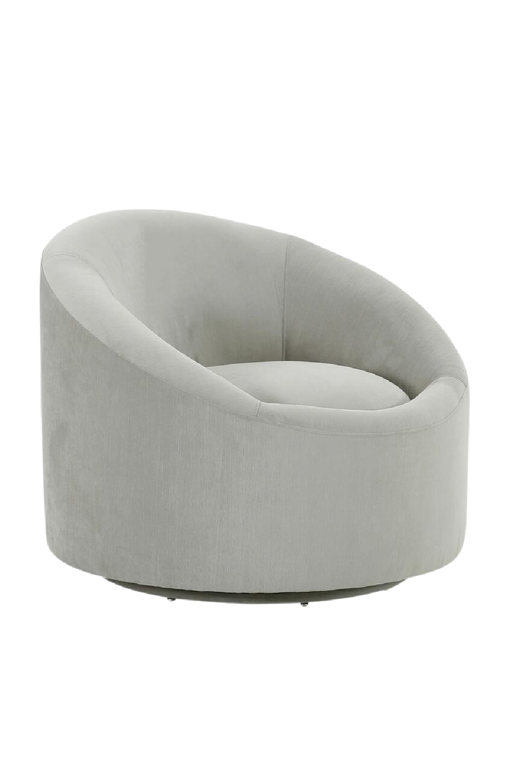 Round Gray Occasional Chair | Andrew Martin Grayson | OROA