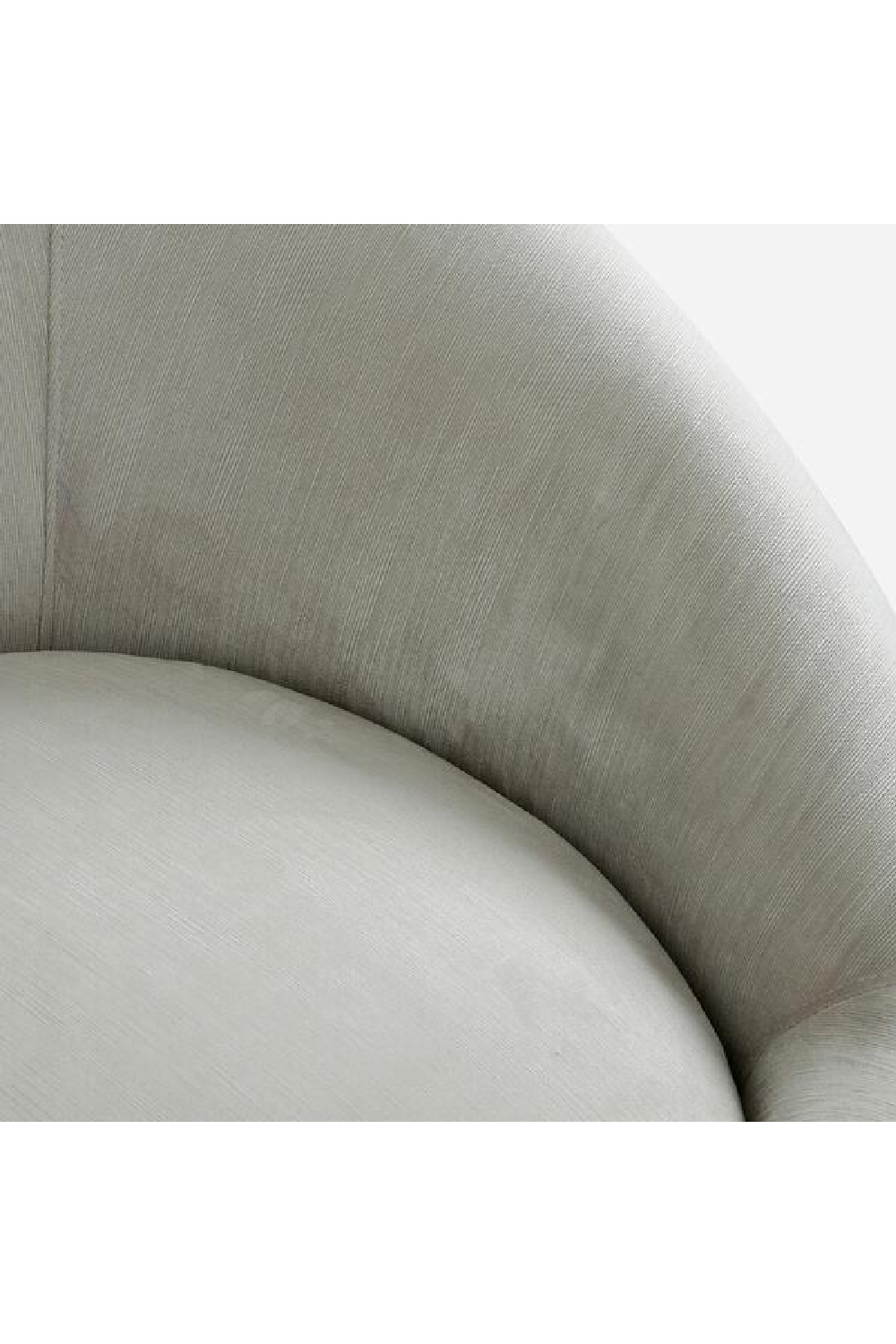 Round Gray Occasional Chair | Andrew Martin Grayson | OROA