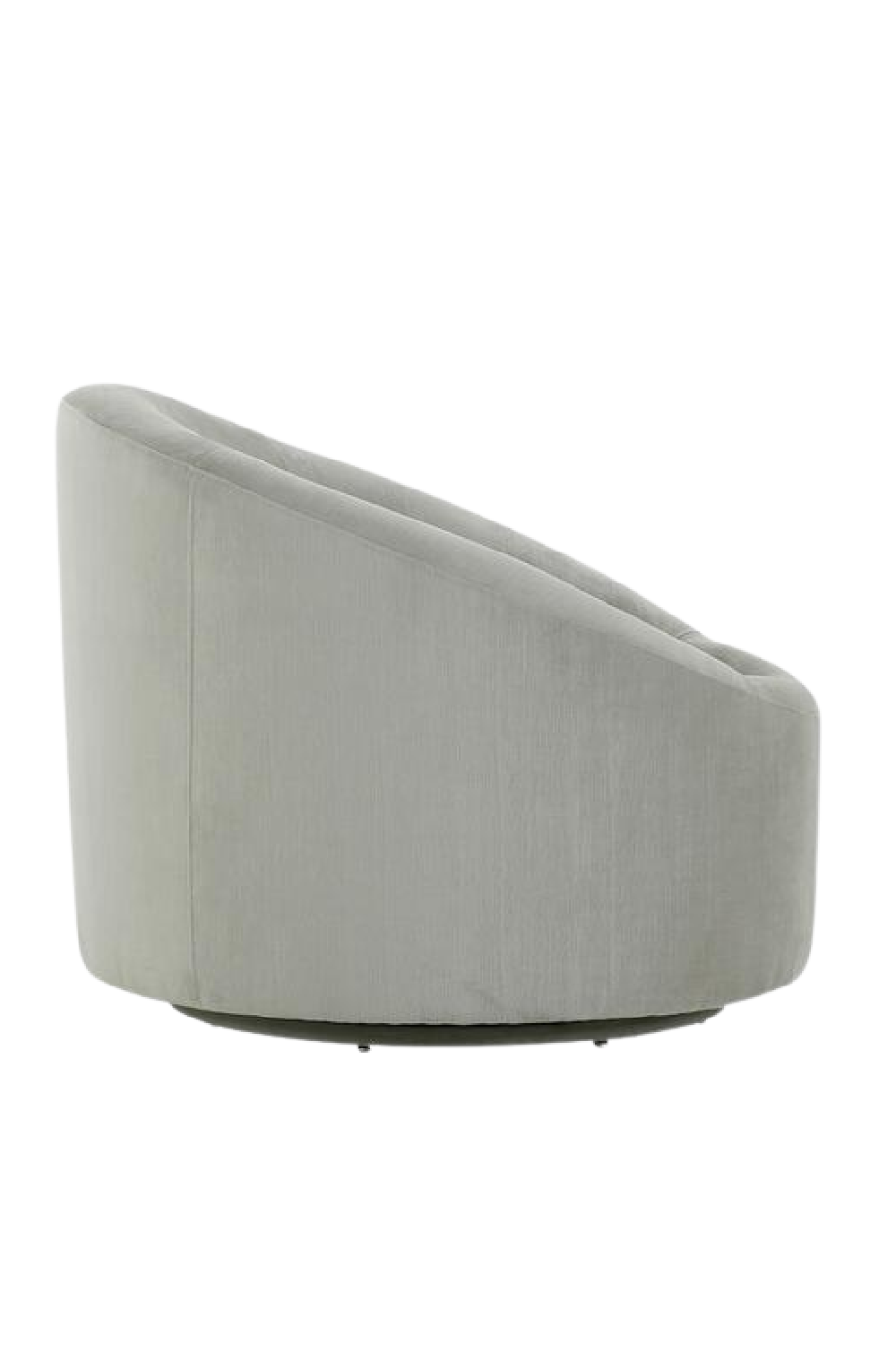 Round Gray Occasional Chair | Andrew Martin Grayson | OROA