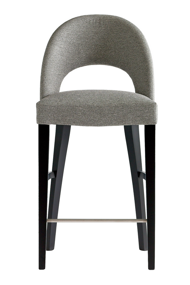 Cut-Out Back Modern Bar Stool | Andrew Martin Dune | OROA