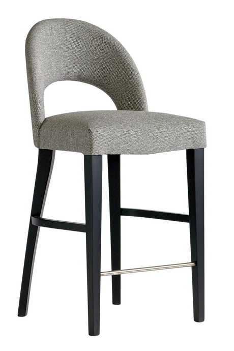 Cut-Out Back Modern Bar Stool | Andrew Martin Dune | OROA