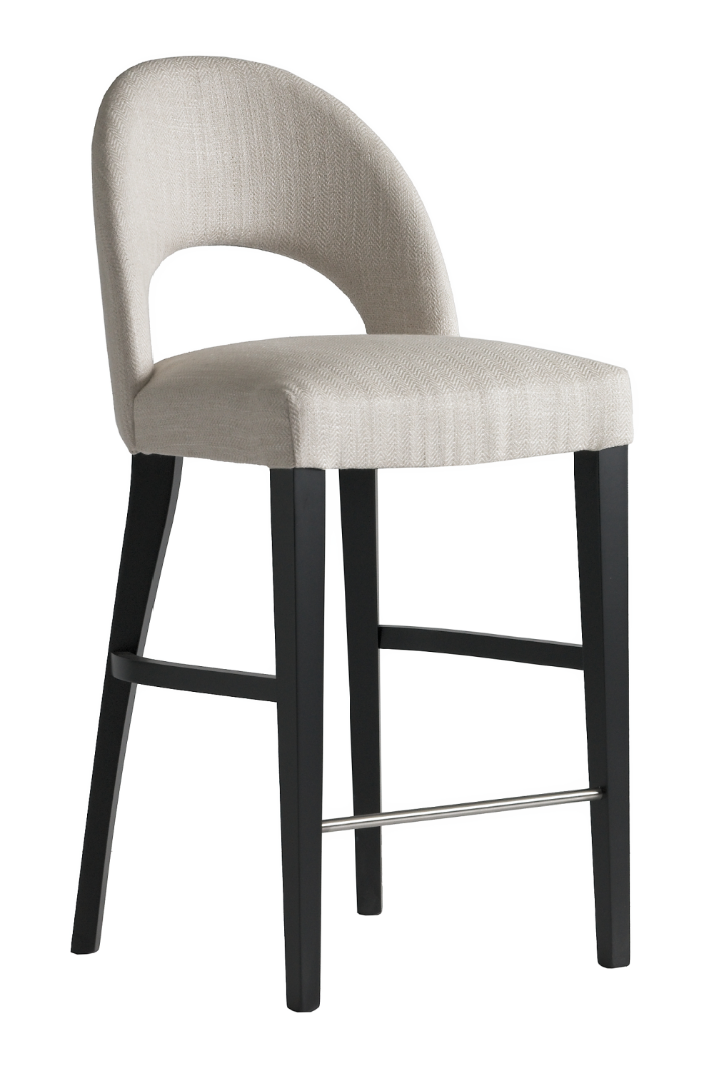 Cut-Out Back Modern Bar Stool | Andrew Martin Dune | OROA