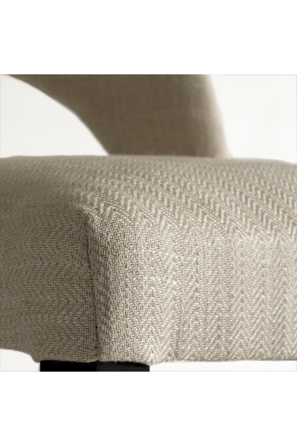 Cut-Out Back Modern Bar Stool | Andrew Martin Dune | OROA