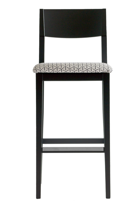 Black Modern Bar Stool | Andrew Martin Sumi | OROA