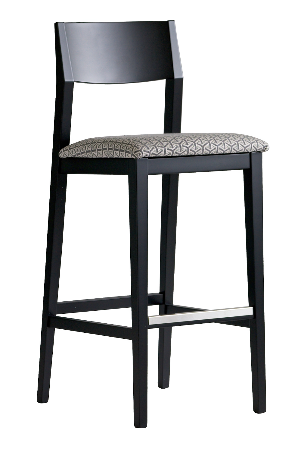 Black Modern Bar Stool | Andrew Martin Sumi | OROA