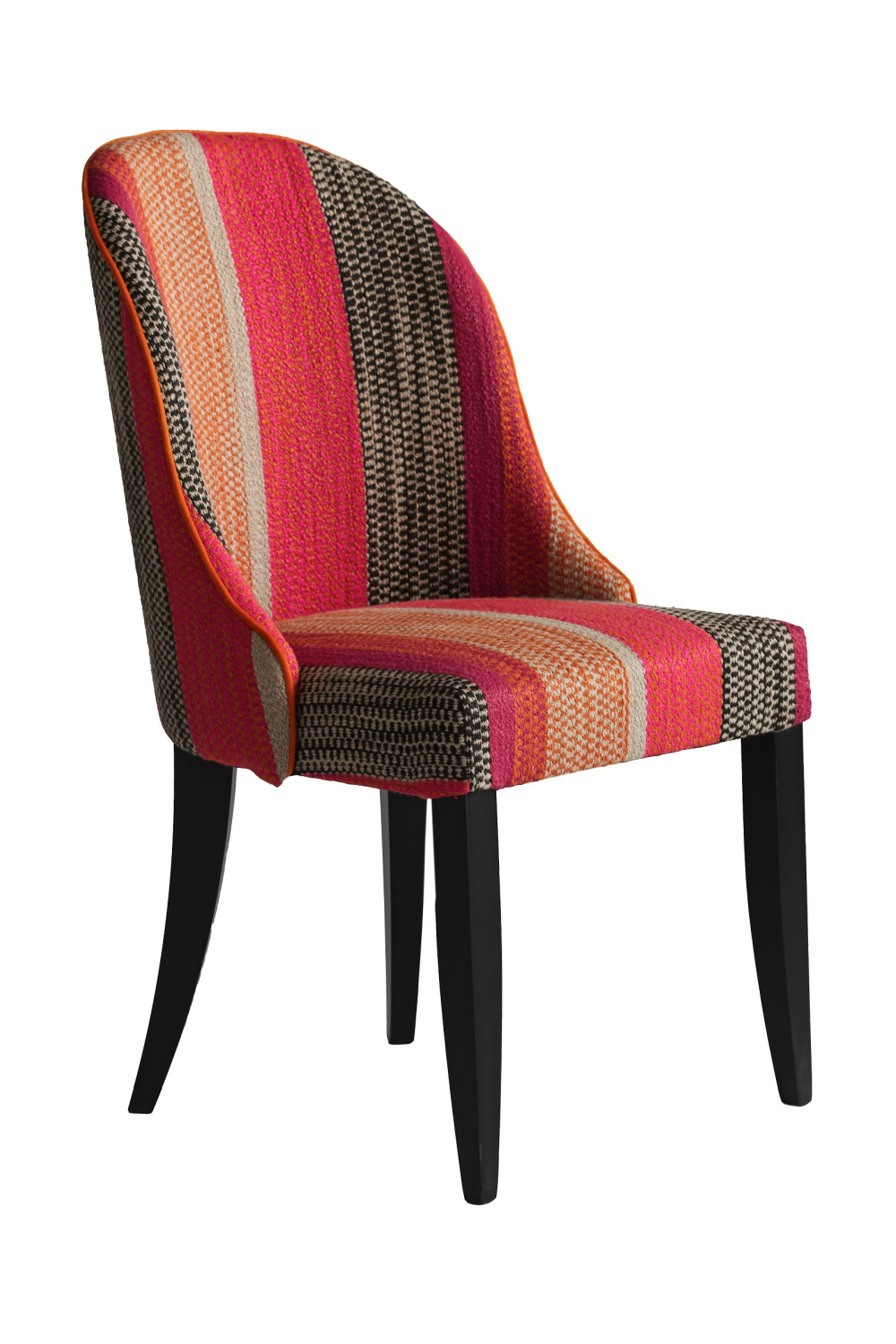 Curved Back Upholstered Dining Chair | Andrew Martin | Oroa.com