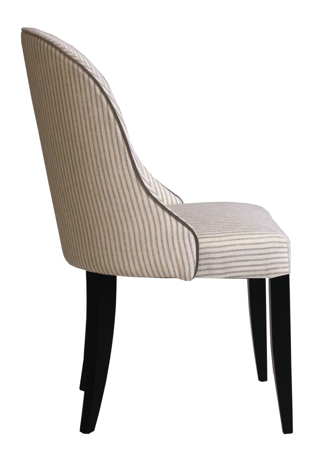 Curved Back Upholstered Dining Chair | Andrew Martin | Oroa.com