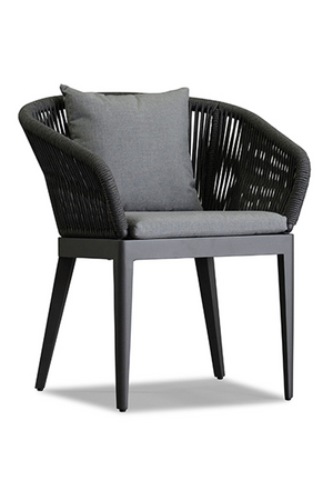 Curved Outdoor Dining Chair | Andrew Martin Voyage | OROA