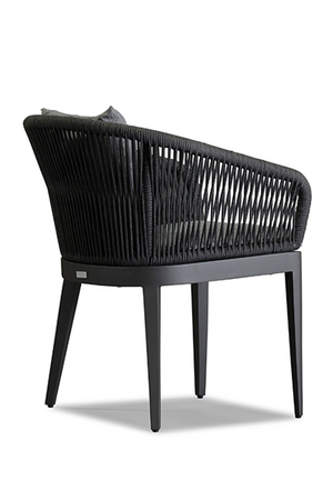 Curved Outdoor Dining Chair | Andrew Martin Voyage | OROA