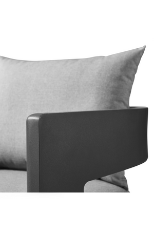 Sculptural Modern Outdoor Armchair | Andrew Martin Caicos | OROA