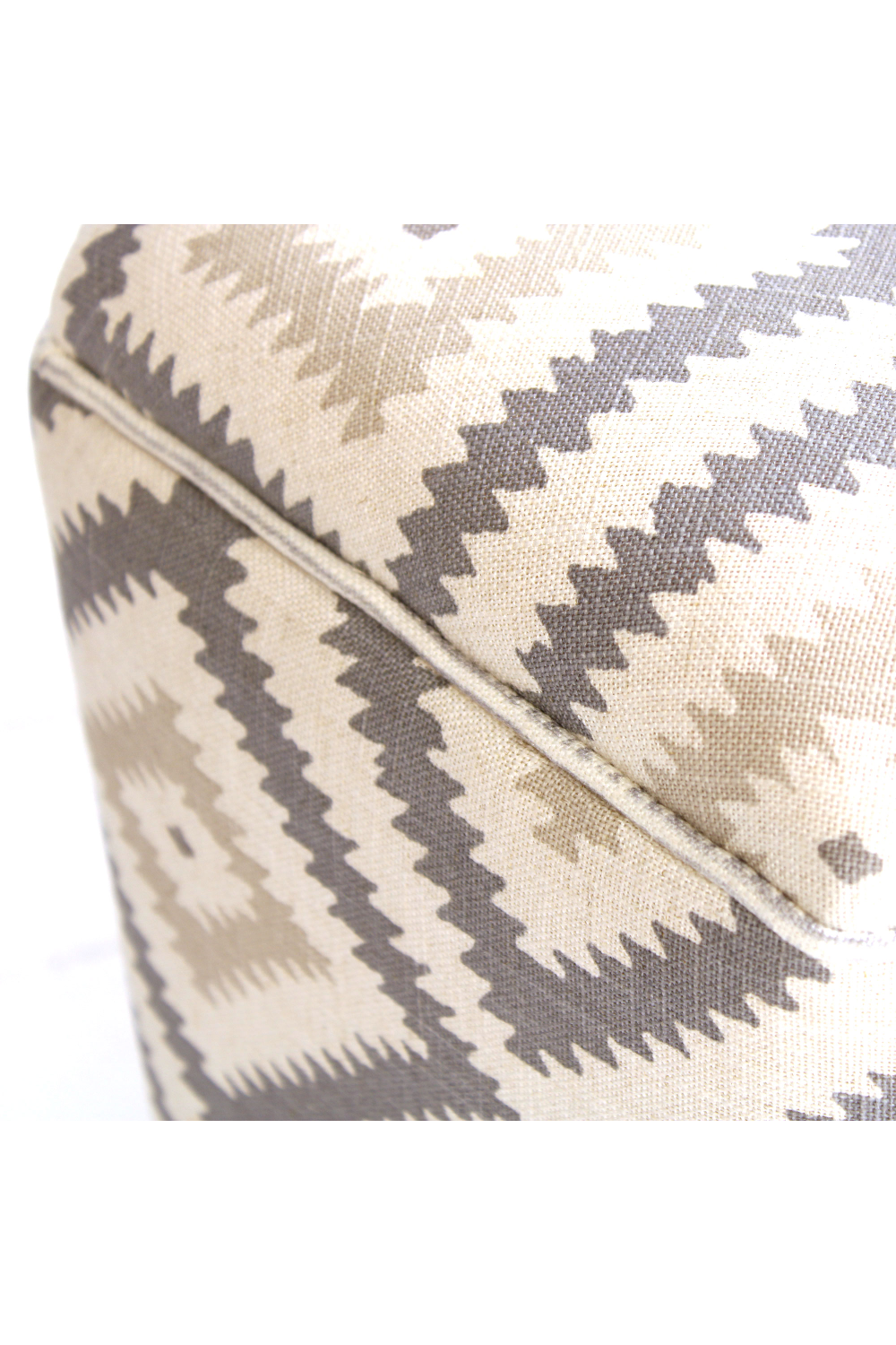 Hexagonal Upholstered Ottoman | Andrew Martin Hexa | OROA