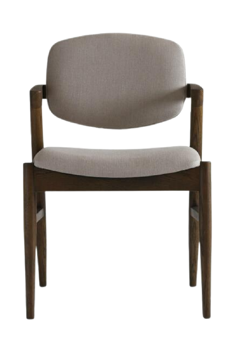 Dark Wood Framed Dining Chair | Andrew Martin Magnus | Oroa.com