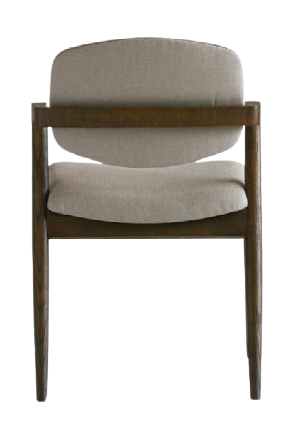 Dark Wood Framed Dining Chair | Andrew Martin Magnus | Oroa.com