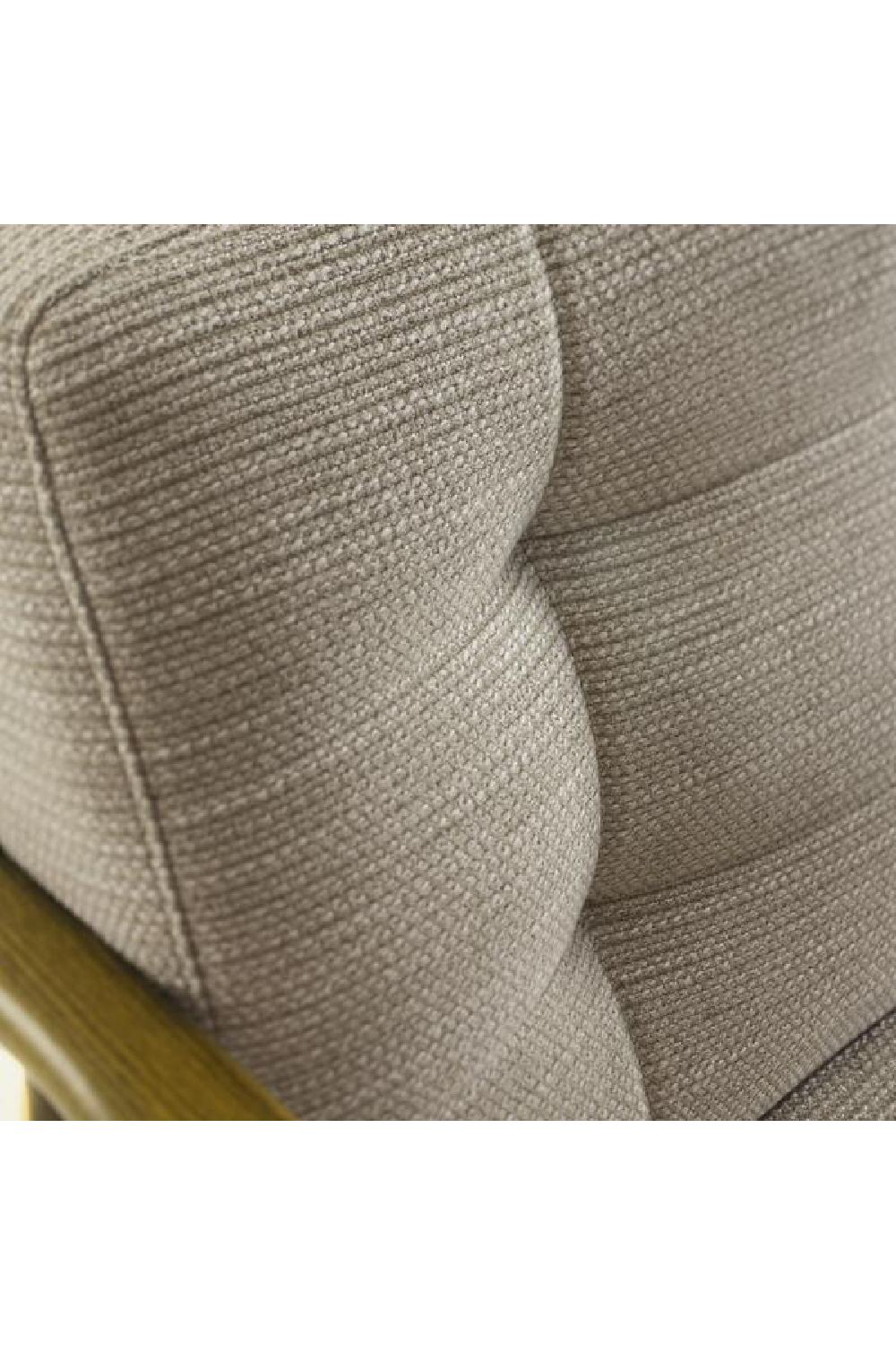 Gray Linen Weave Lounge Armchair | Andrew Martin Roman | Oroa.com