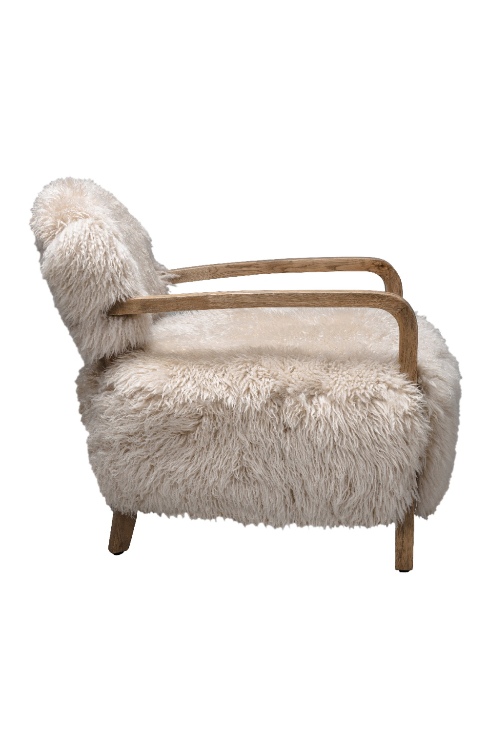 Sheepskin Lounge Chair | Andrew Martin Cabana | Oroa.com