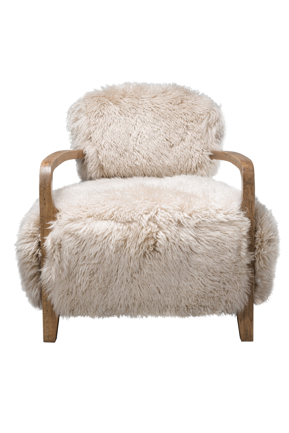 Sheepskin Lounge Chair | Andrew Martin Cabana | Oroa.com