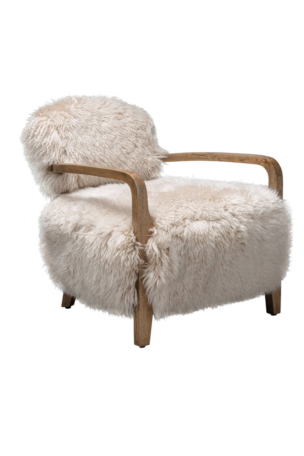 Sheepskin Lounge Chair | Andrew Martin Cabana | Oroa.com