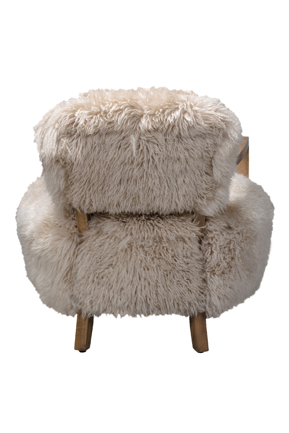 Sheepskin Lounge Chair | Andrew Martin Cabana | Oroa.com