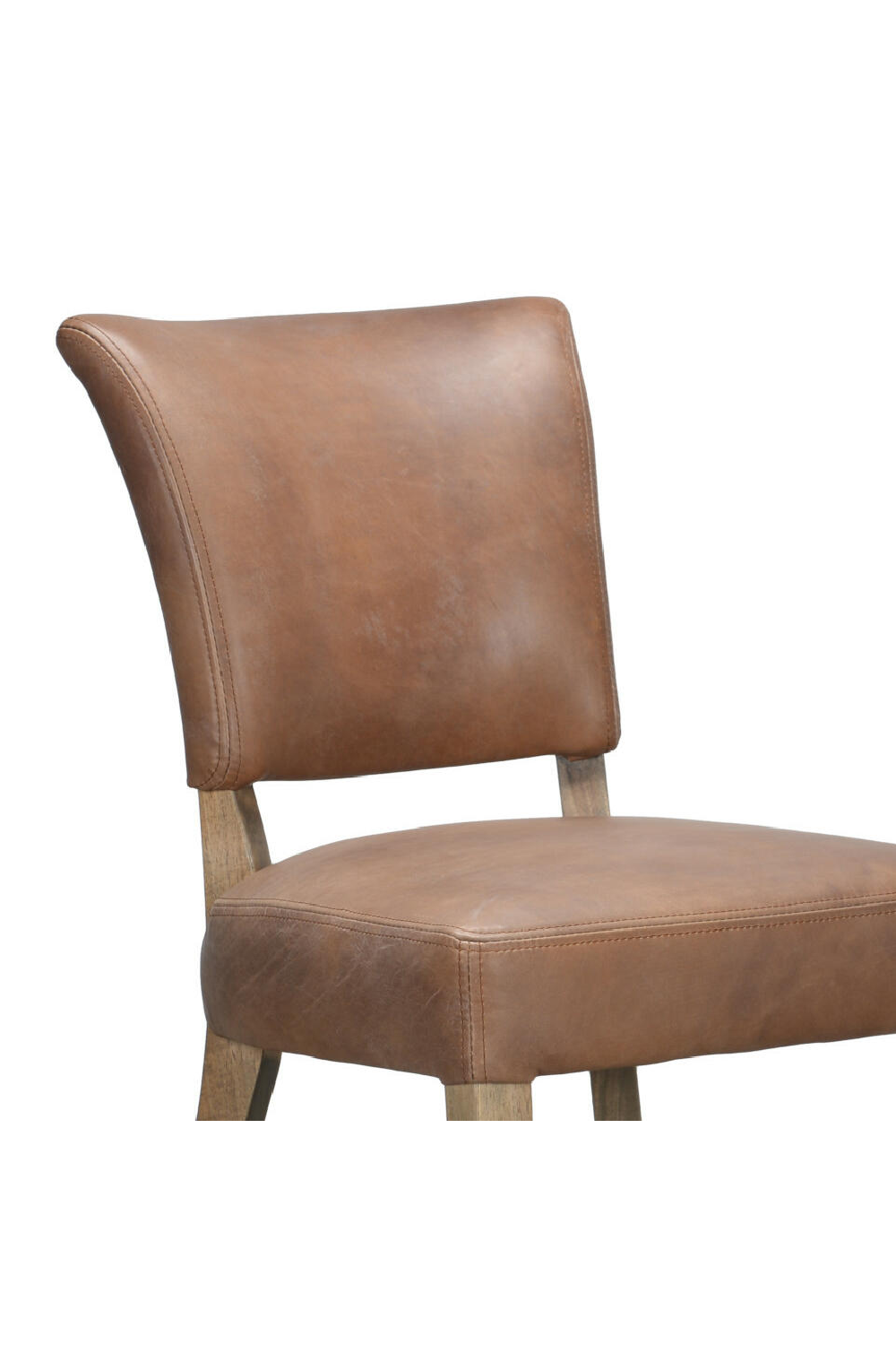 Studded Leather Dining Chair | Andrew Martin Mimi | Oroa.com