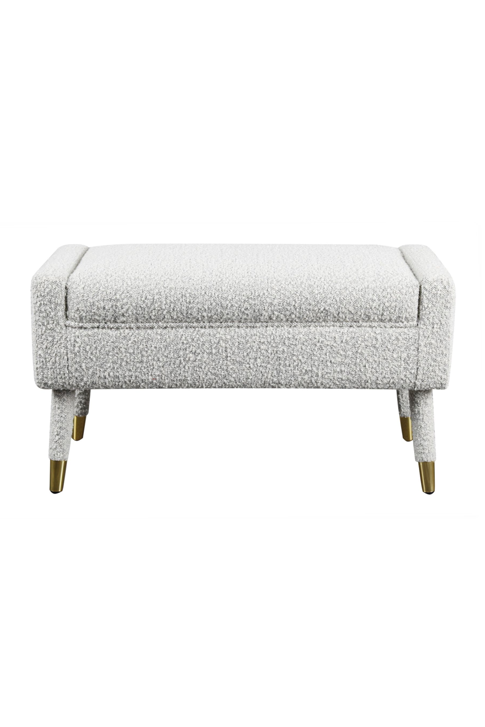 Gray Bouclé Retro Armchair | Andrew Martin Templar | Oroa.com