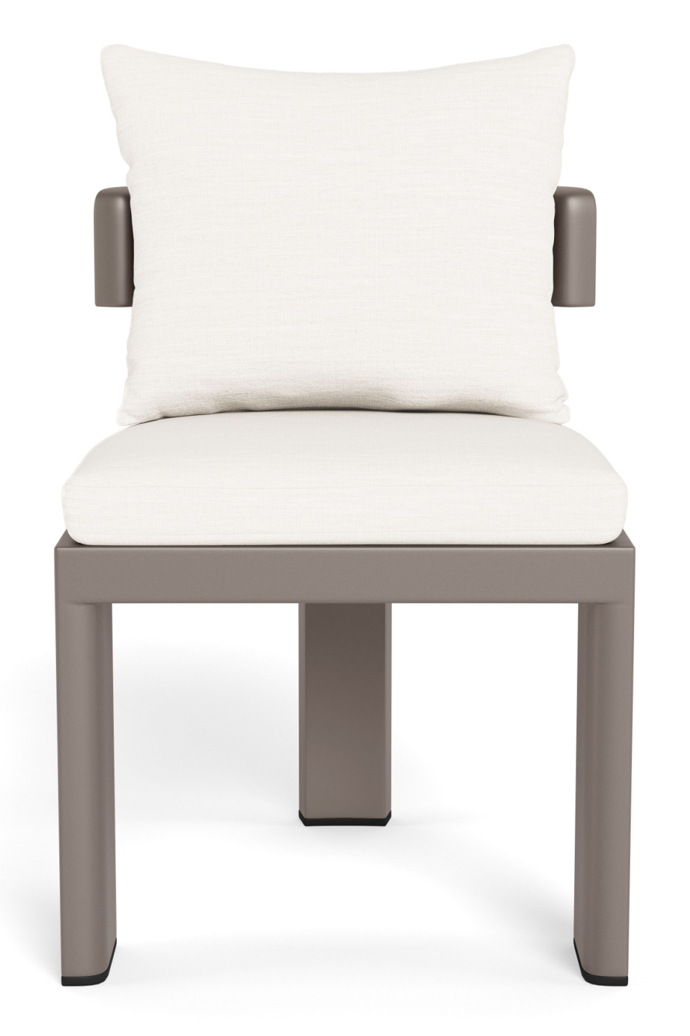 Curved Aluminum Outdoor Dining Chair | Andrew Martin Caicos | Oroa.com