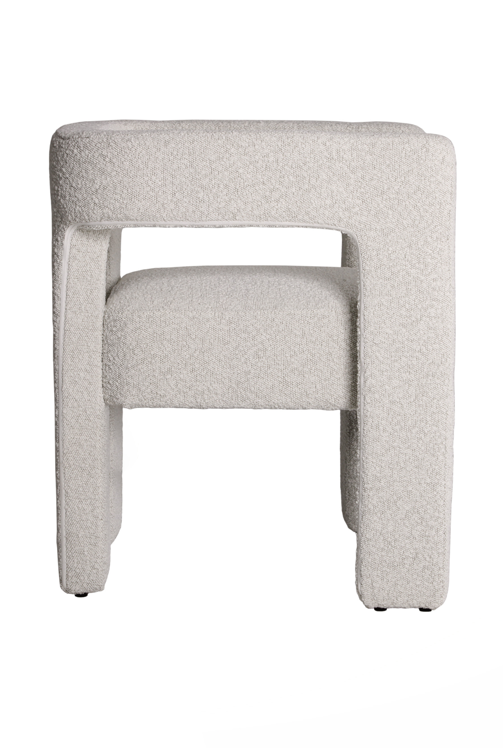 Off-White Bouclé Accent Chair | Andrew Martin Pim | Oroa.com