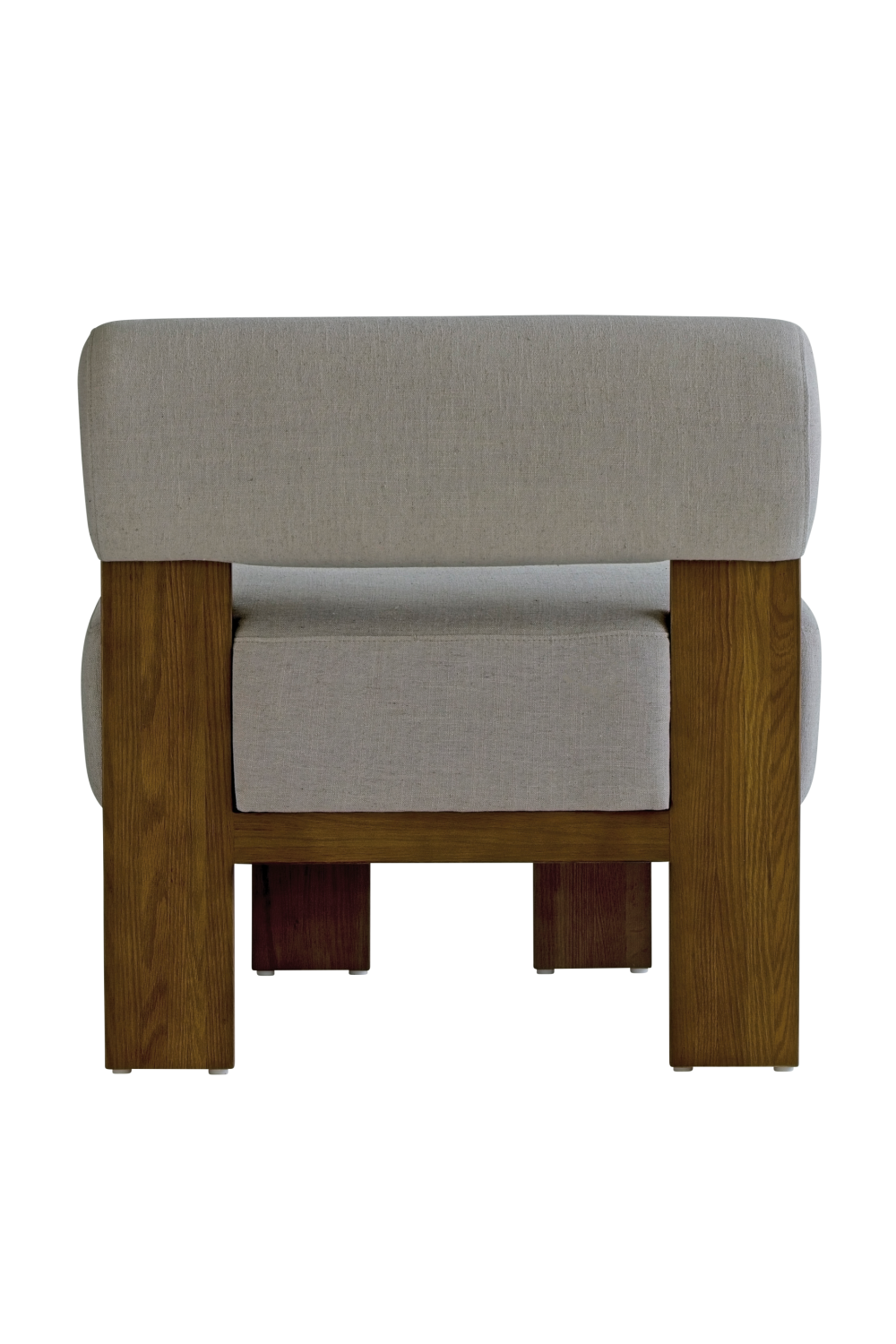 Gray Linen Occasional Chair | Andrew Martin Pello | Oroa.com