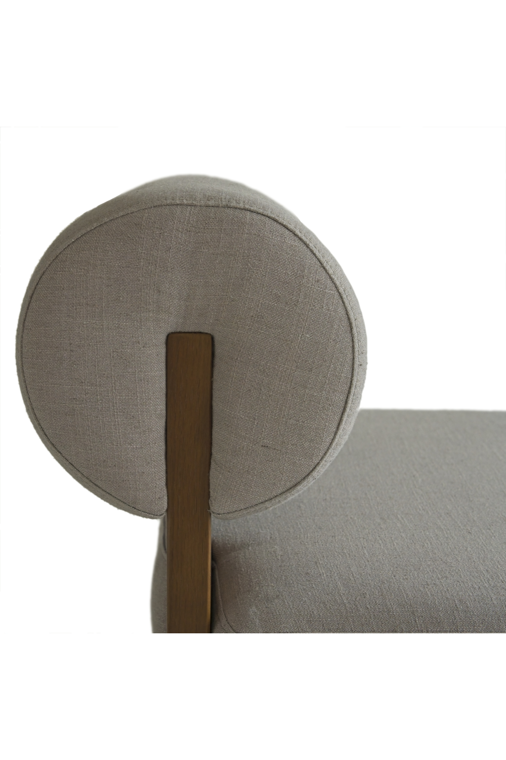 Gray Linen Occasional Chair | Andrew Martin Pello | Oroa.com