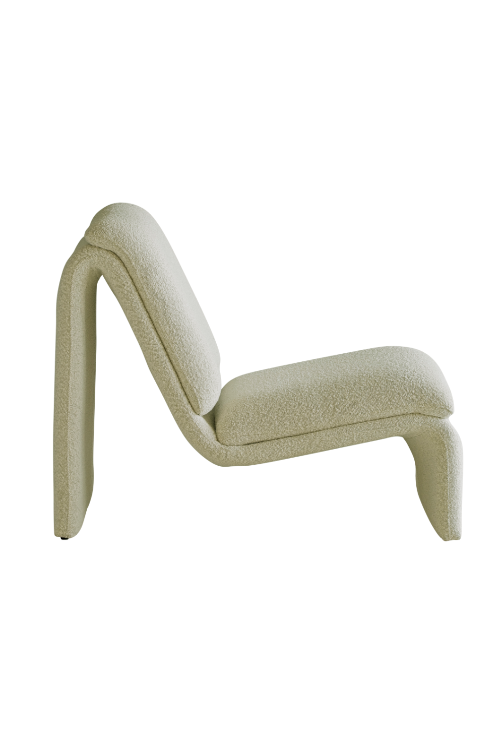 Off-White Bouclé Occasional Chair | Andrew Martin Diana | Oroa.com