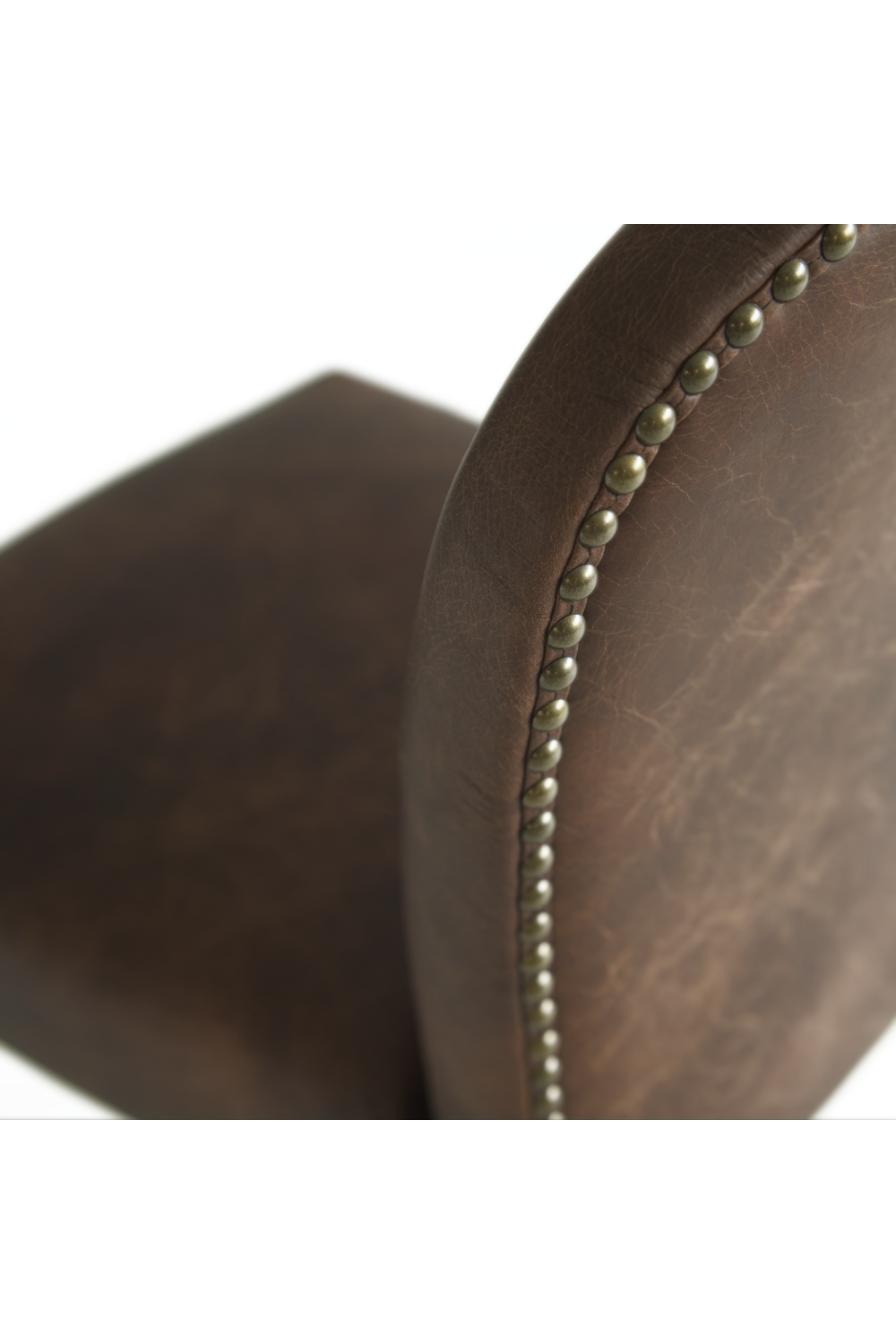 Brown Leather Bar Stool | Andrew Martin Nico | Oroa.com