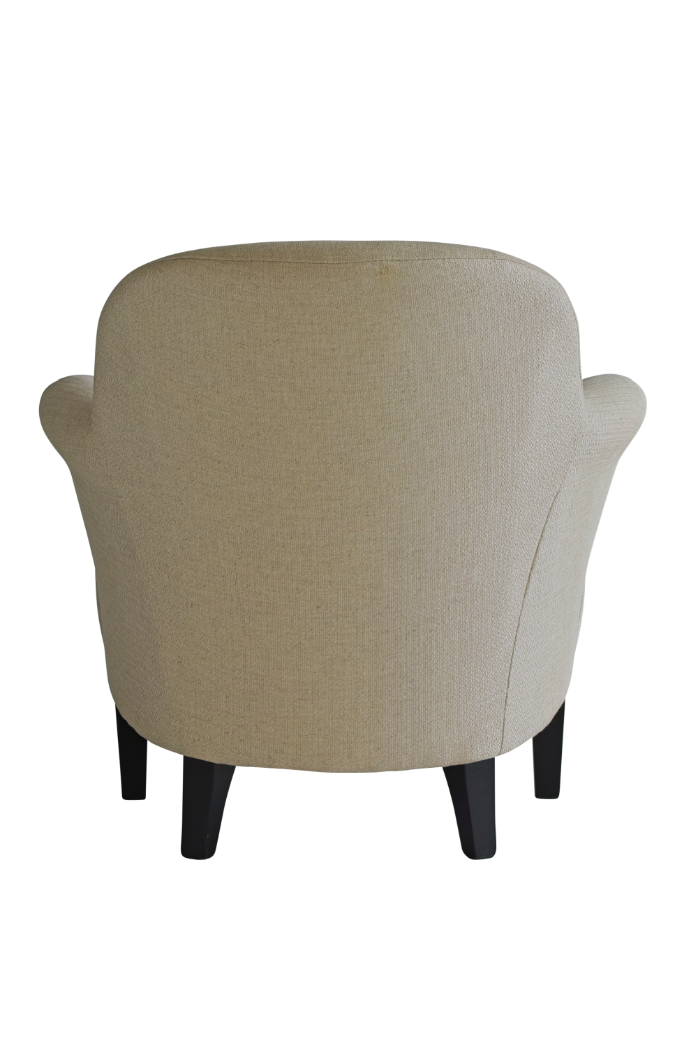 Taupe Linen Lounge Chair | Andrew Martin Victoria | Oroa.com