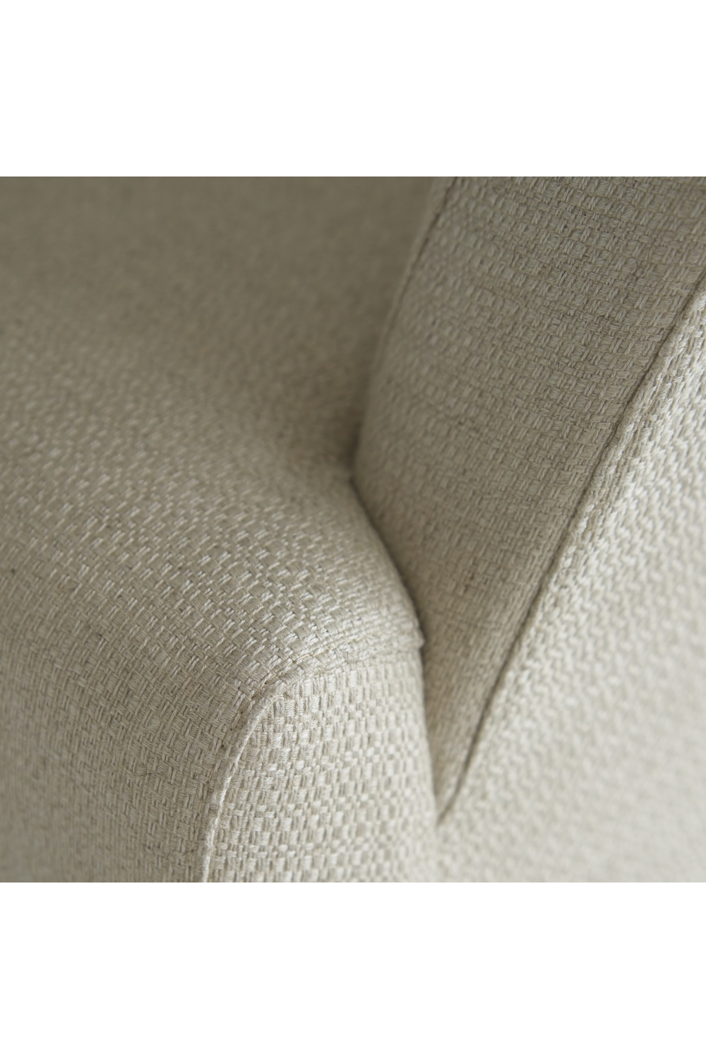 Taupe Linen Lounge Chair | Andrew Martin Victoria | Oroa.com