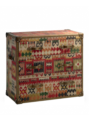 Kilim Upholstered Chest of Drawers | Andrew Martin Howard | OROA