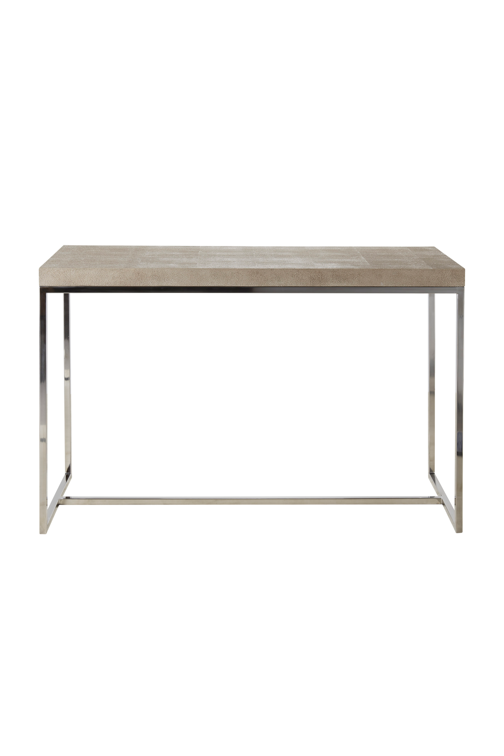 Cream Shagreen Metallic Legs Console Table | Andrew Martin Fay | OROA