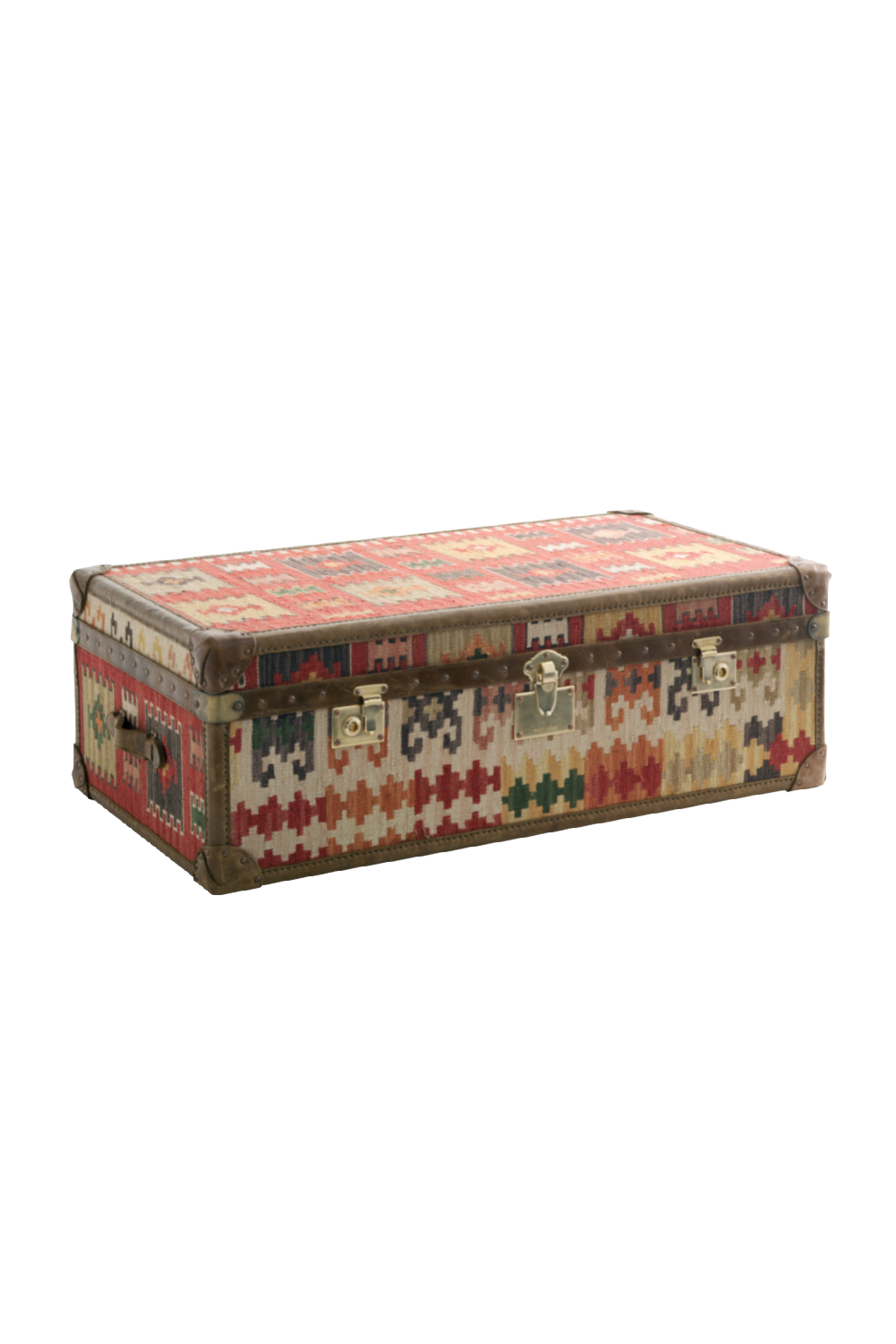 Vintage Kilim Trunk Coffee Table | Andrew Martin Kilim Trunk | OROA