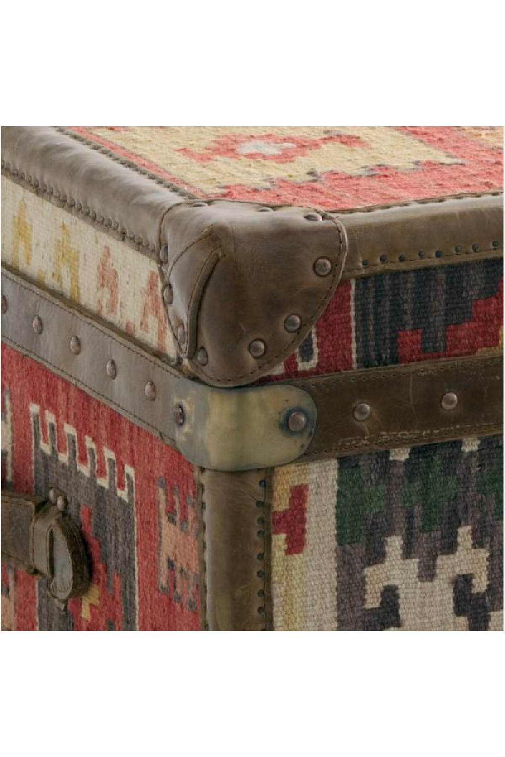 Vintage Kilim Trunk Coffee Table | Andrew Martin Kilim Trunk | OROA