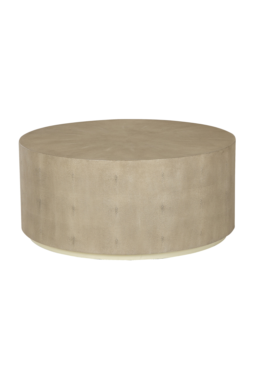 Ivory Shagreen Round Coffee Table | Andrew Martin Braden | OROA