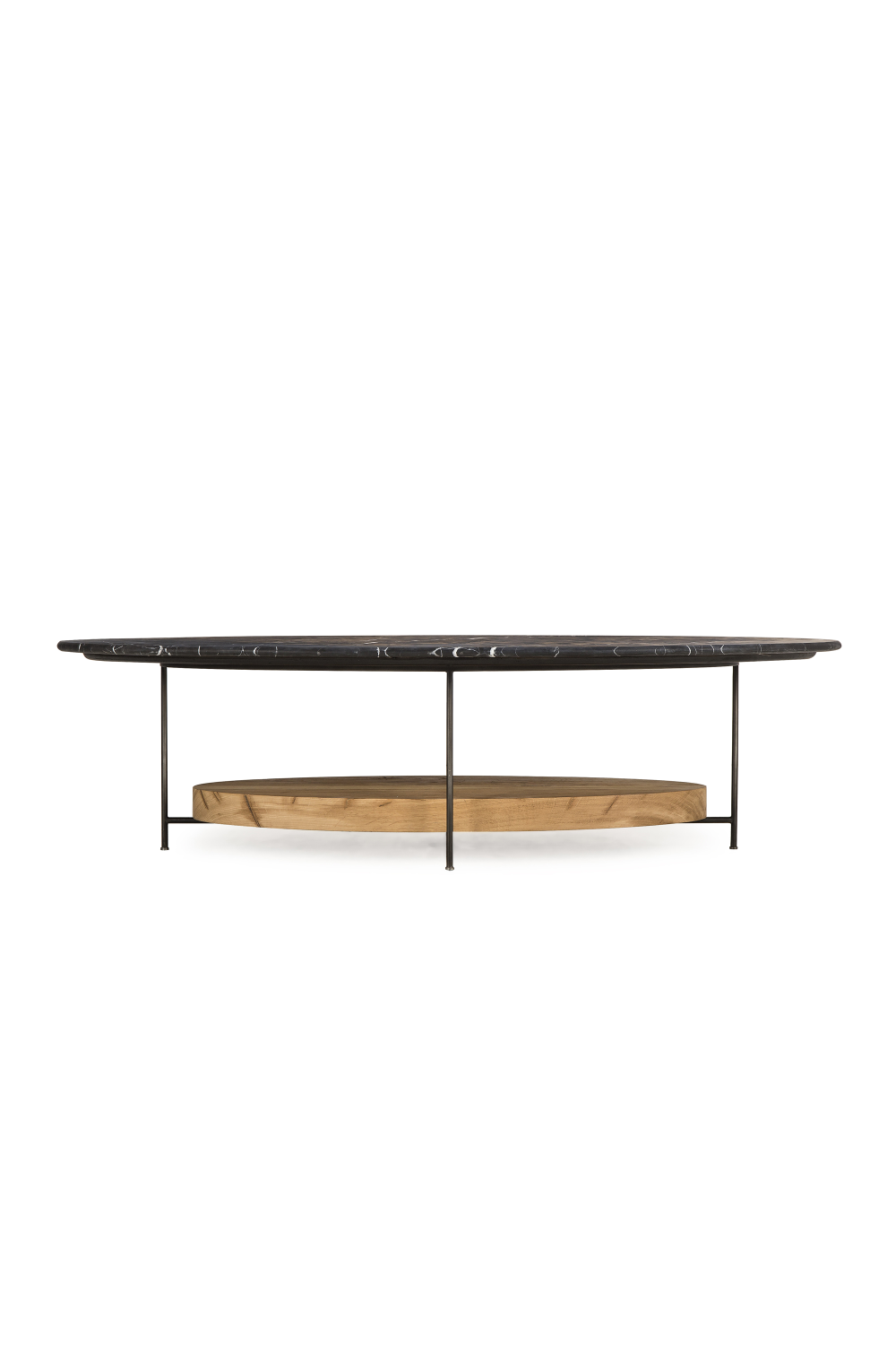 Black Marble Coffee Table | Andrew Martin Olivia | OROA.com