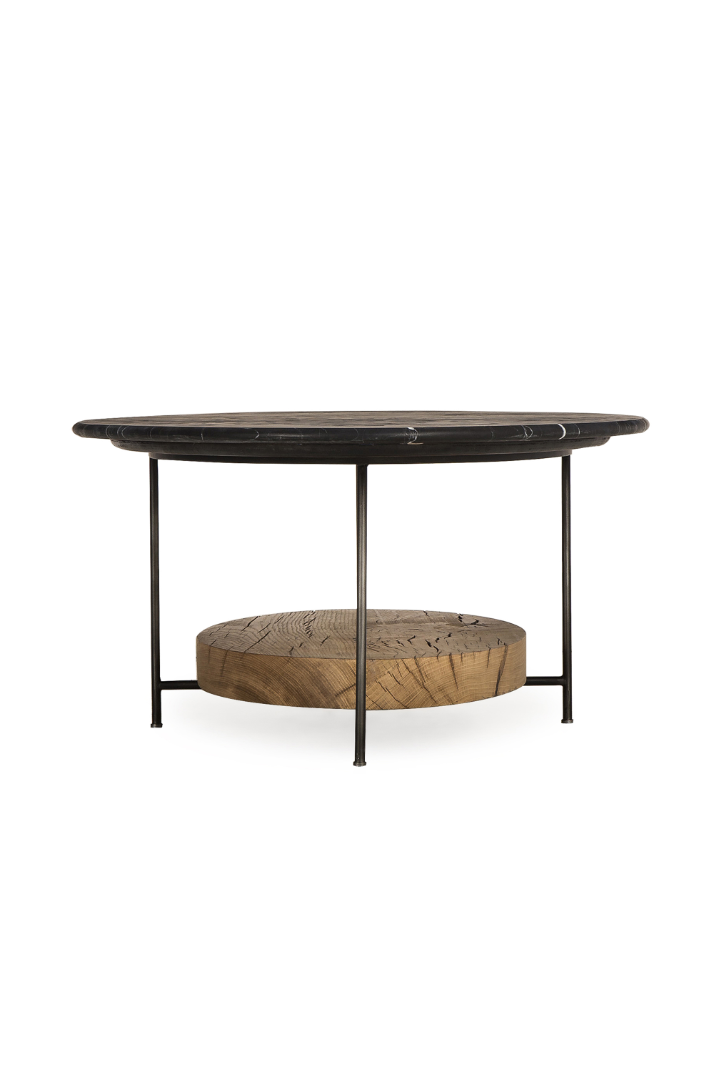 Black Marble Coffee Table | Andrew Martin Olivia | OROA.com