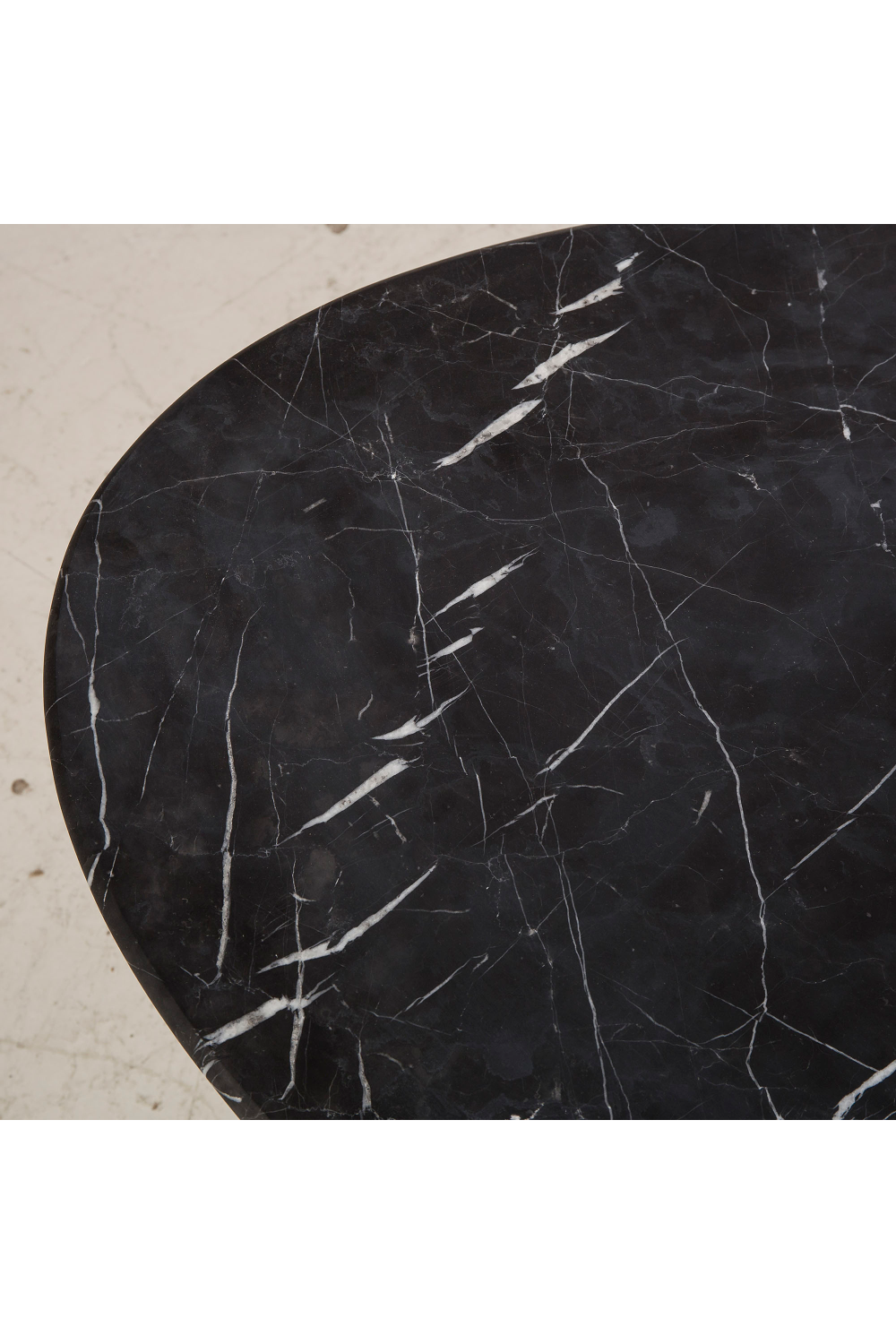 Black Marble Coffee Table | Andrew Martin Olivia | OROA.com