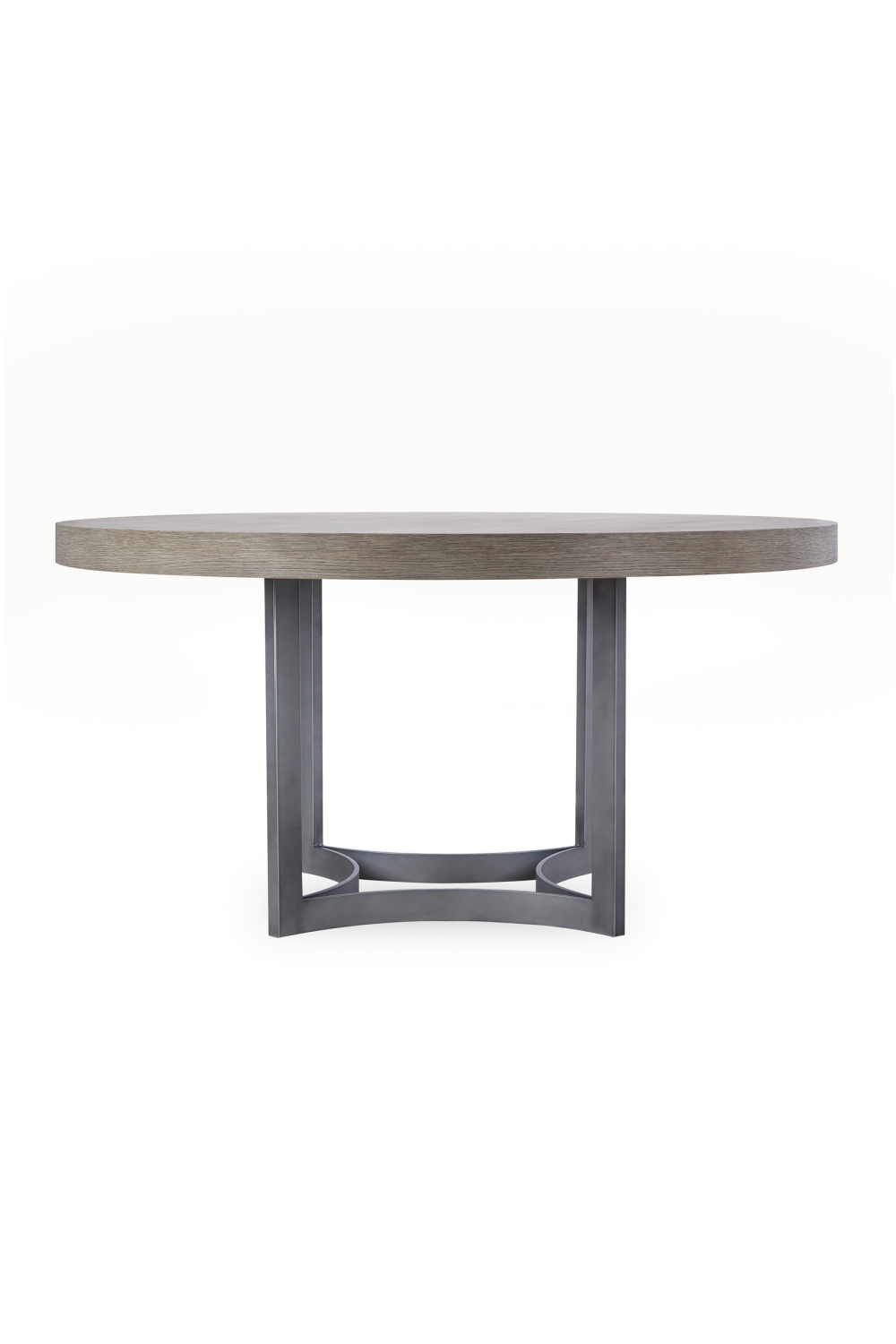 Silver Oak Round Dining Table | Andrew Martin Ashton | OROA.com