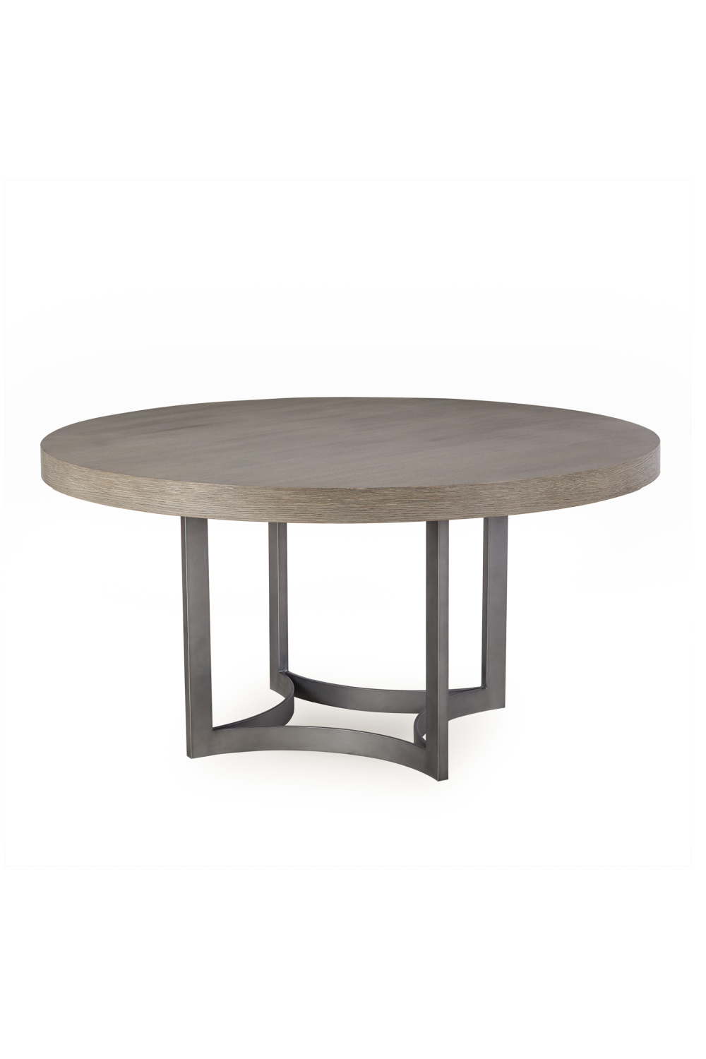 Silver Oak Round Dining Table | Andrew Martin Ashton | OROA.com