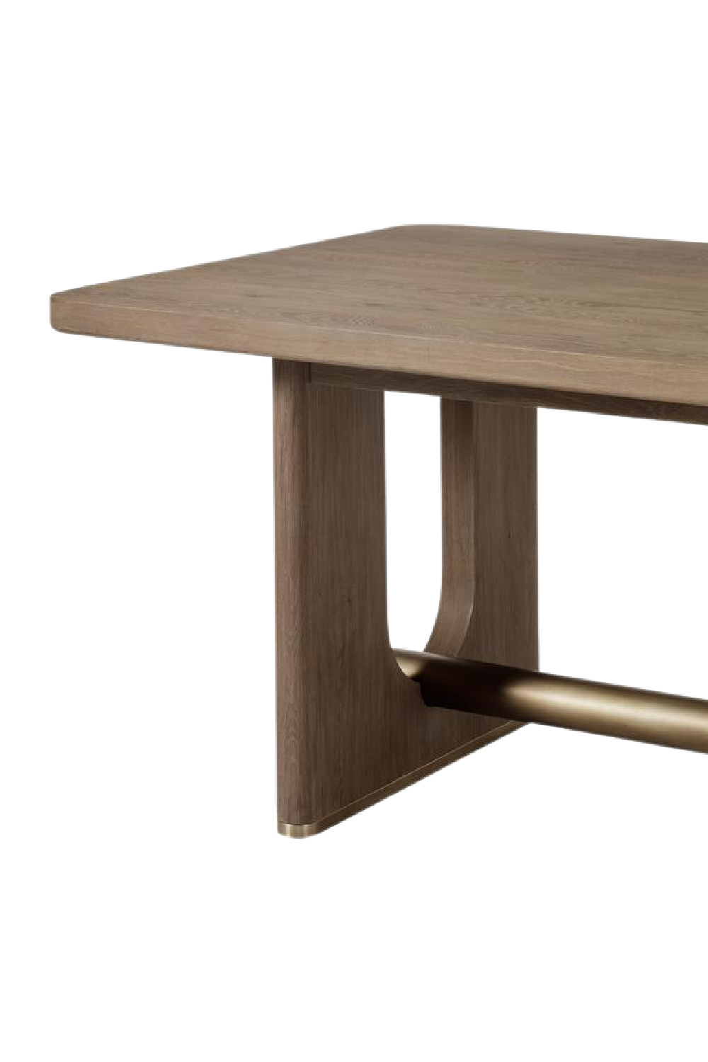 Light Oak Extending Dining Table | Andrew Martin Charlie | OROA