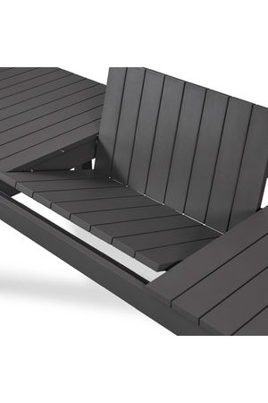 Gray Extendable Outdoor Dining Table | Andrew Martin Voyage | Oroa.com
