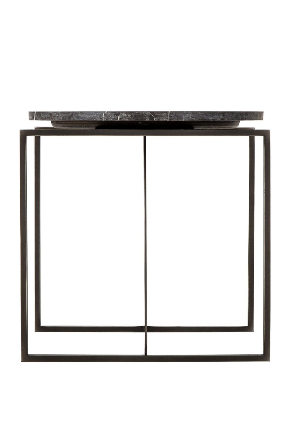 Black Marble Side Table | Andrew Martin Georgina | OROA